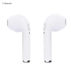 T-Gtexnik Earphones Hbq I7  Wireless Bluetooth Earphone In-Ear Tws 1 Pair Mini Earbuds  Bluetooth V4.2 Stereo Headset For Iphone