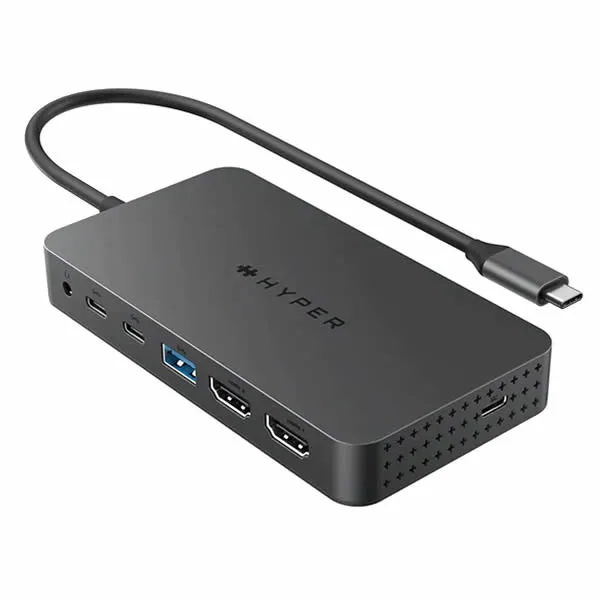 Targus HyperDrive Next Dual 4K HDMI 7 Port USB-C Hub