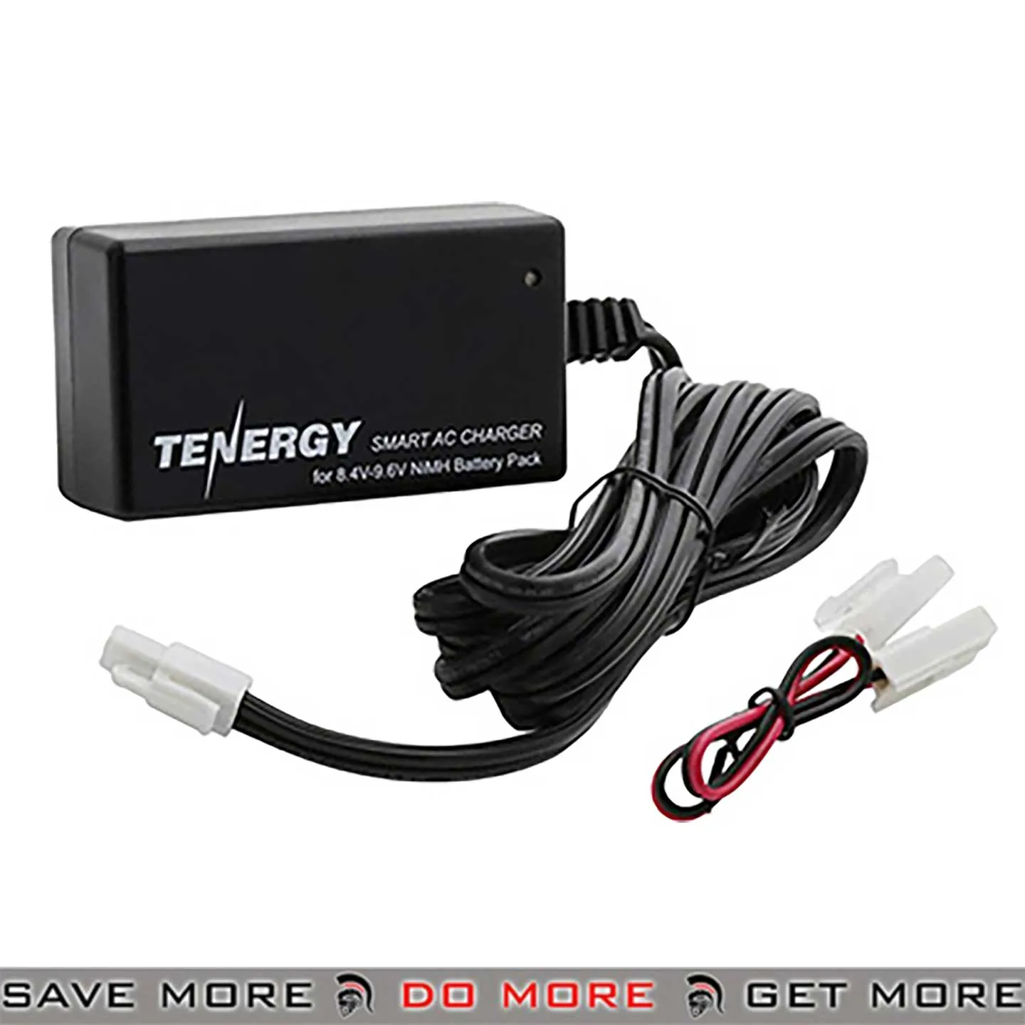 Tenergy NiMH Battery, 8.4V - 9.6V Smart Charger for Airsoft NIMH / NICD Battery Packs