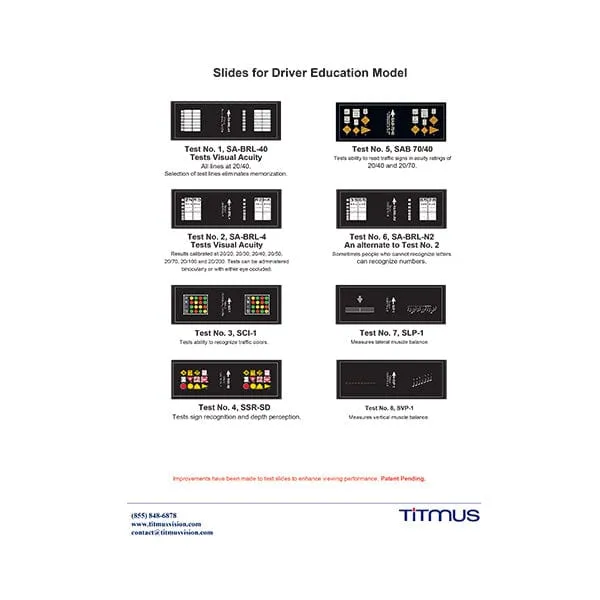 Titmus V4 Aeromedical Testing Model