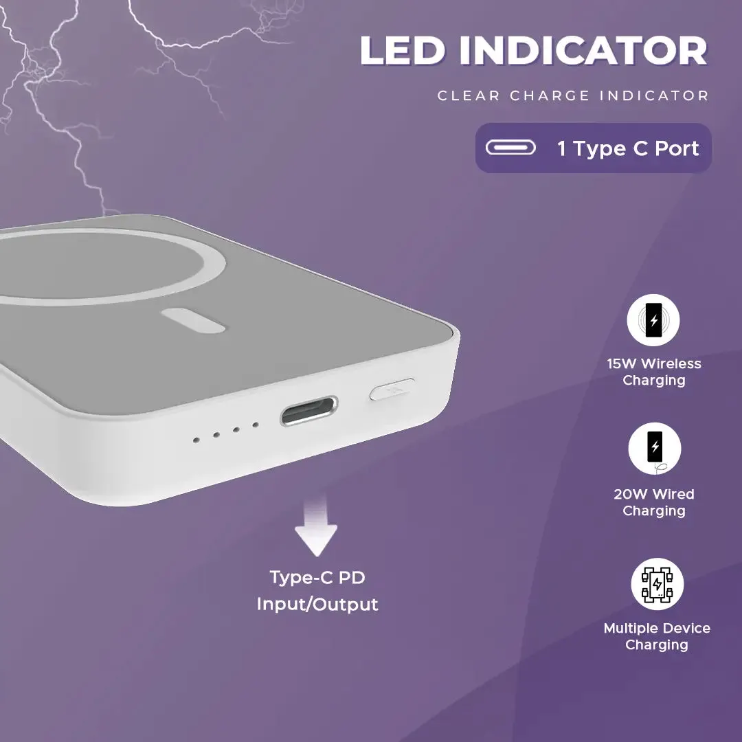 Trust I Magsafe Wireless Charging Power Bank (LPB-525)