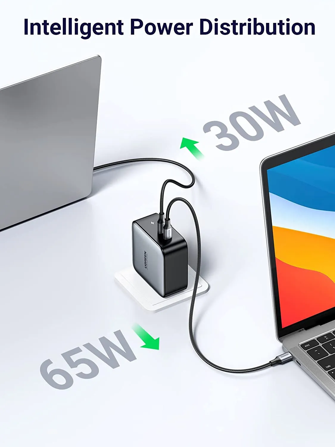 UGREEN Nexode 100W USB C Wall Charger - 2 Ports