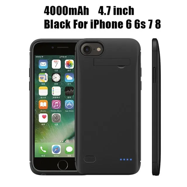 Ultra Slim Battery Charger Case for iPhone