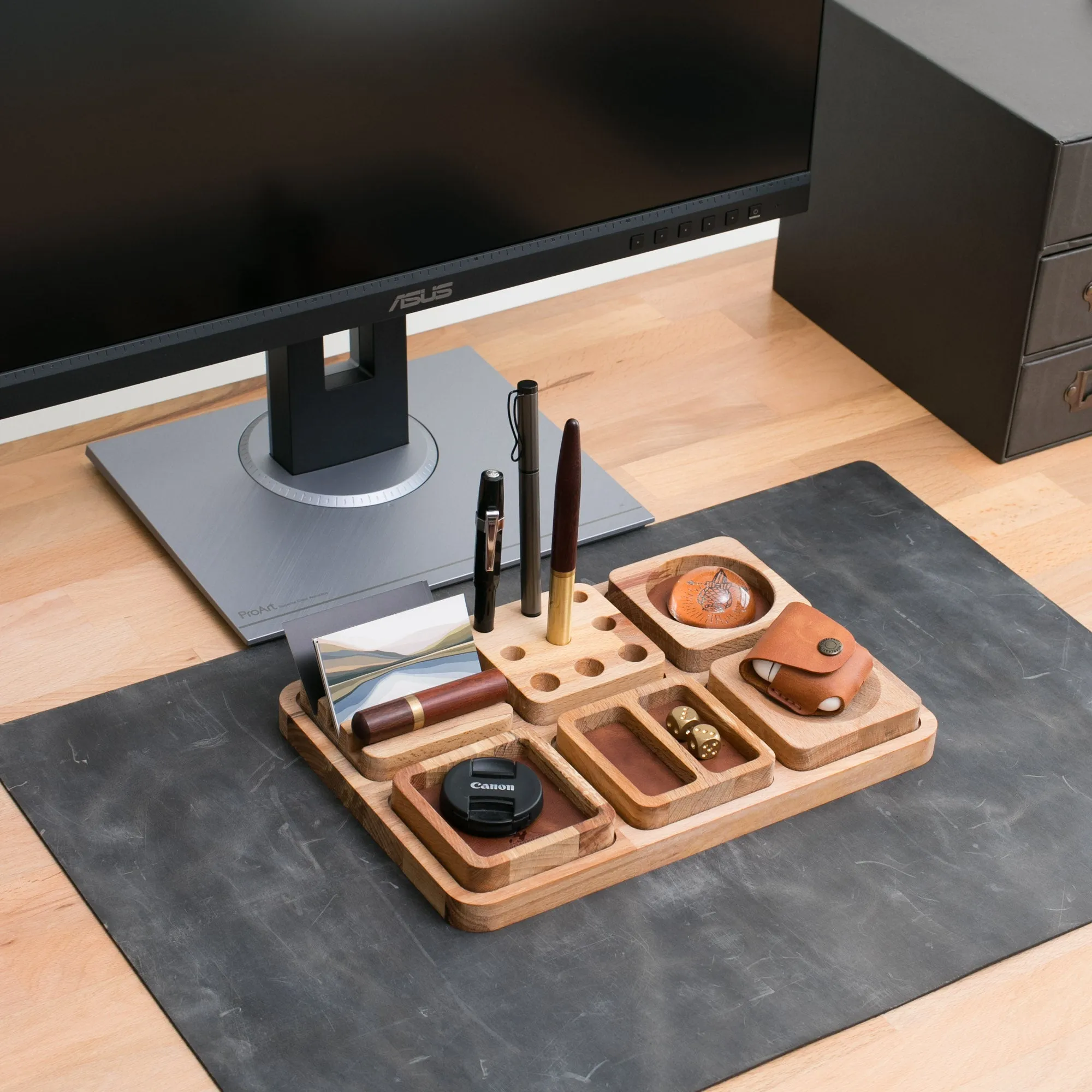 Wood Desk Organizer - Alabanda