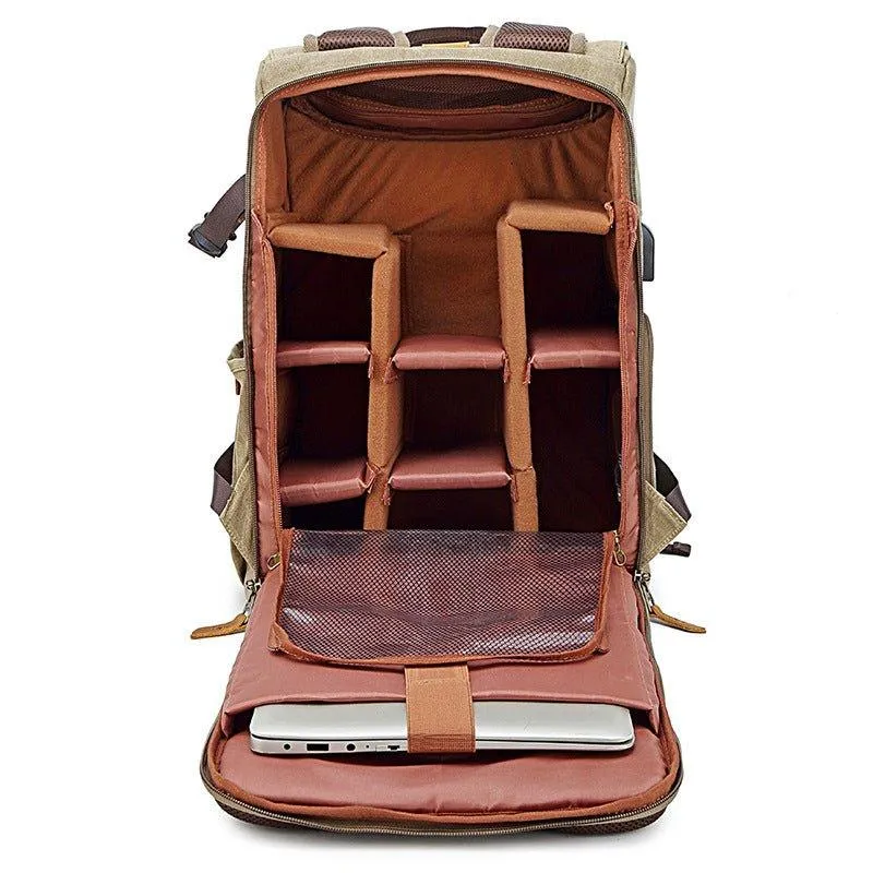 Woosir DSLR Backpack with Laptop Compartment