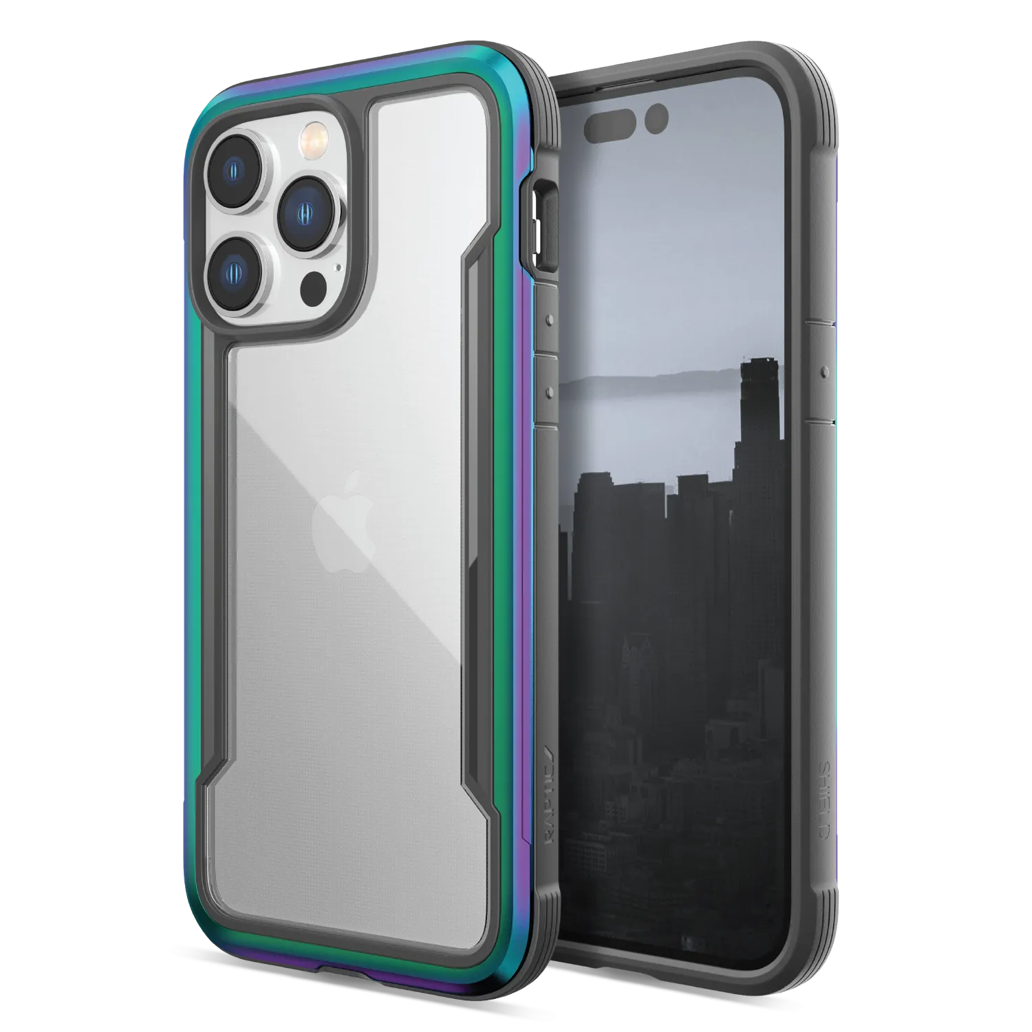 X-Doria Raptic Shield Case For iPhone 14 Pro Max - Iridescent