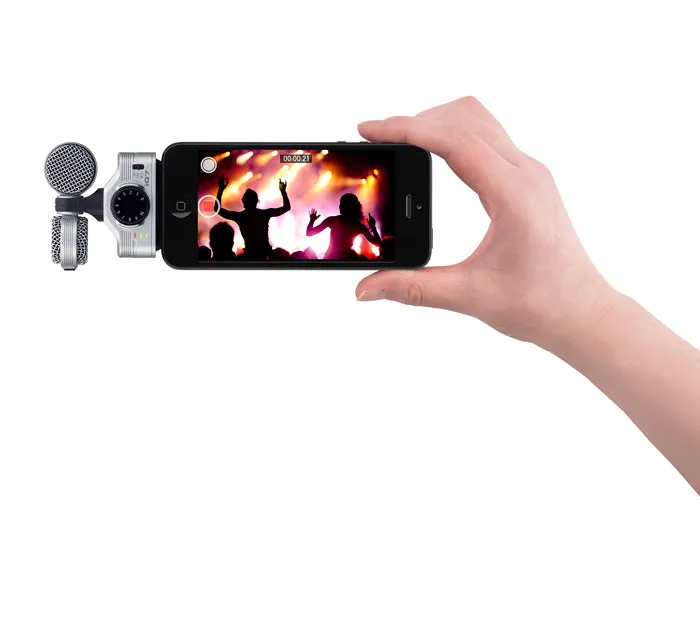 Zoom iQ7 Rotating Mid-Side Capsule for iOS Devices